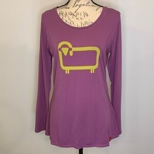 Woolrich sheep long sleeve tee t-shirt stretch cotton M